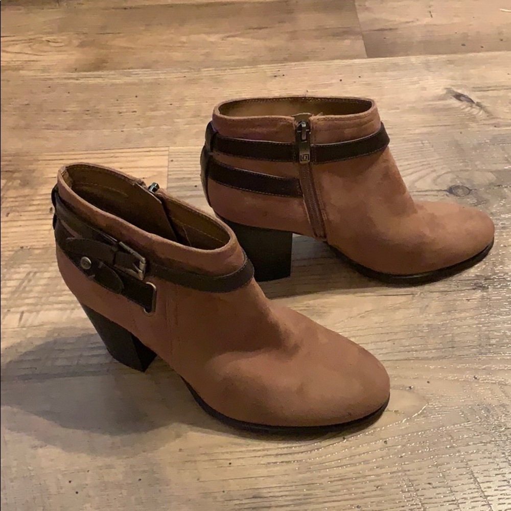 Liz Claiborne Flex Form Ankle Boots Size 10